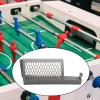 DYNWAVE Foosball Table Goal Replacement Goal Net Frame Mini Dolls Table Supplies Football Tabletop Board Game Mini Soccer Goal Net for Game Room, Gray view 2