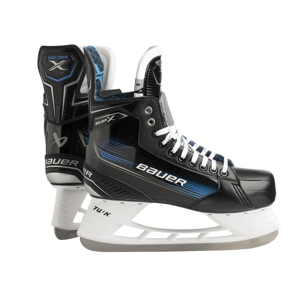 Bauer X Intermediate Ice Hockey Skates, Black, Breite: D, Gre: 6.0