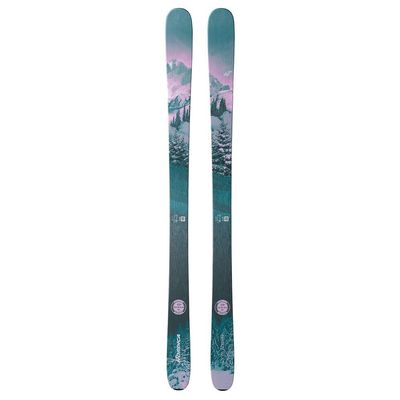 NORDICA Women Santa Ana 88 Skis, Color: Pink/Metallic Green, Size: 165 (0A359100001-165)