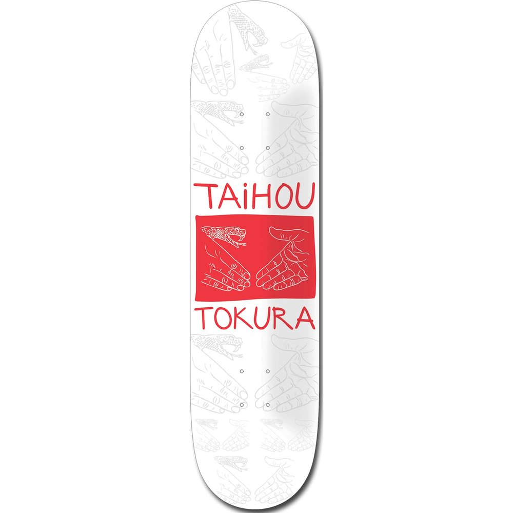 Doom Sayers Tokura Snake Shake 3D Skateboard Deck -8.0 - (Bundled with Free 1'' Hardware Set)