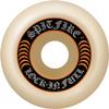 Spitfire F4 99a Lock-in Full 57mm Natural/Orange Skateboard Wheels (Set of 4) view 1