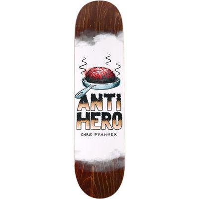 Antihero Pfanner Toasted Skateboard Deck -8.06 - (Bundled with Free 1'' Hardware Set)