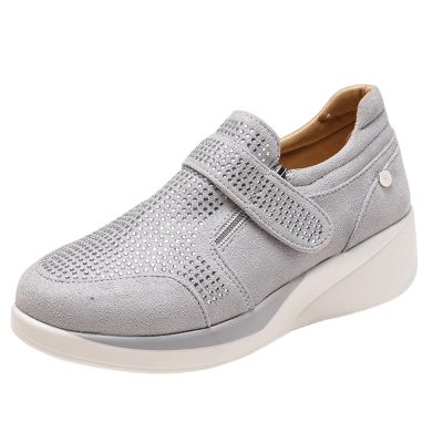 Womens Shoes Casual Low Heel Womens Walking Shoes Slip on Sneakers Lady Girls Platform Loafers Fashion Casual Athletic Gym Non Slip Tennis Running Shoes