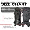 Force3 Pro Gear Ultimate Umpire Shin Guards with Dupont Kevlar (16.5") view 2