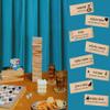 NORTH AMERICAN WEEKEND Block Party Adult Game Tumbling Tower  - Party Game - 54 Hilarious and Unique Blocks - with Different Dares, Challenges, Mini-Games view 2
