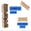 NORTH AMERICAN WEEKEND Block Party Adult Game Tumbling Tower  - Party Game - 54 Hilarious and Unique Blocks - with Different Dares, Challenges, Mini-Games view 4