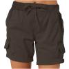 Uillui Women's Relaxed Fit Cargo Shorts Teen Girls Summer Running Athletic Workout Short Pant High Waist Baggy Hiking Pants Dark Gray view 1
