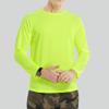 Long Sleeve Quick Shirts Outdoor Sports Couple Tops Trainer -Shirt Youth Breathable Sportswear Lightweight s3 Black M view 2