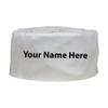 ChefsCloset Custom Embroidered Chef Beanie Hat, Custom Mesh Top Chef Hats, White Chef Beanie Unisex view 2