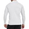 Men's Sun Protection Shirt Zip Long Sleeve Workout Pullover Tops Loose Fitting Quick Dry -Shirt s1 Blue S view 3