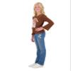 Sweet Butterfly 2 Piece Girls Jeans and Fashion Tee Shirt Set for Kids view 3
