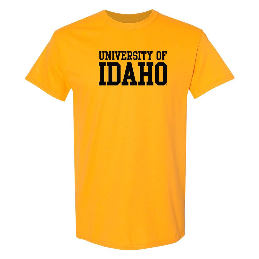 AS01 - Idaho Vandals Basic Block T Shirt - X-Large - Gold