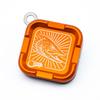 Cling Fishing Products Mag Grab Mini  Compact Magnetic Fly Holder & Organizer for Anglers (Toothy Trouble, Orange) view 1