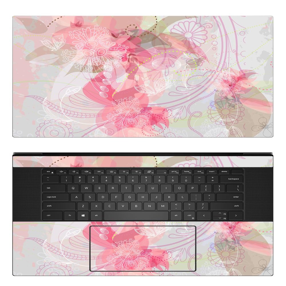 Decalrus - Protective Decal Skin Sticker for The Dell XPS 9720 (17" Screen) case Cover wrap DExps17_9720-171