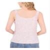 Vince Camuto Women's Animal-Print V-Neck Blouse (L, New Ivory) view 2