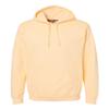 Gildan Mens Softstyle Hooded Sweatshirt, M, Yellow Haze view 1