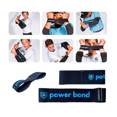 Applied Vision Sports Swing Bands Baseball/Softball Swing Trainer Aid - Equipment for Batting and Hitting