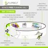 FlipBelt Classic - Periwinkle - M view 4