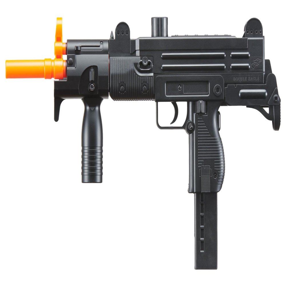 GoldenBall M35 Durable Tactical Uzi Airsoft SMG Spring Powered Pistol for Airsoft, Costume, Cosplay