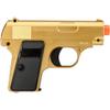 GoldenBall Compact Spring Vest Pocket Metal/Polymer Airsoft Pistol - Gold view 2