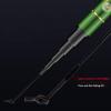 HARAY Fishing Rod Super Light Hard Fishing Rod Fishing Pole Telescopic Fishing Rod Carp Carbon Fiber Power Hand Stream Rod Telescopic Fishing Pole (Color : Black, Size : 6.3m) view 2
