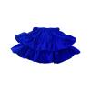 Tiered Ruffle Cake Skirt for Toddler Kids Girls Elastic High Waisted Skirts Solid Color Short (Blue, 18-24 Months) view 1