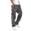 GOKKILRW Casual Cargo Pants for Men Drawstring Elastic Waist Lightweight Ripstop Tactical Combat Rip Stop Cargo Hiking Work Outdoor Pants Relaxed Fit Sport Fitness Running Trainning Jogger Sweatpants view 1