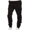 GOKKILRW Mens Drawstring Outdoor Wild Cargo Pants Lightweight Ripstop Tactical Combat Work Hiking Pants Outdoor Multi Pockets Cotton Twill Trousers Sports Workout Athletic Gym Exercise Pants view 1