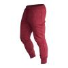 GOKKILRW Baggy Crinch Bottom Sweatpants for Men Drawstring Fashion Athletic Joggers Pants Straight Leg Running Jogging Trainning Track Sweat Pants Big and Tall Mens Cotton Lounge Fall Trousers Red view 3