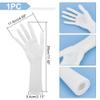 PH PandaHall Ring Bracelet Display Stands, Hand Jewelry Display Holder White Mannequin Hands Smooth Female Hand Model for Jewelry Showcase Stand, Home Store Organization, 2.13x4.69x11.42inch view 2