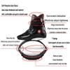 Kangaroo Jumping Shoes for Man Women, Professional Fitness Bounce Jump Boots with 3 pcs Tension Spring, 35-41 EU, Foot Length 8.9-10.2in/22.5-26cm (Color : Black White, Size : XL/39-41) view 2