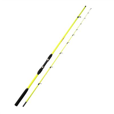 Portable Fishing Rods Portable Fishing Rod 1.6m/1.8m Fiberglass Spinning Baitcasting Rod Lightweight 2-Piece Pole EVA Grip Freshwater Saltwater Tackle Telescopic Fishing Pole (Color : 1.6m Spinning)