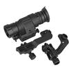 PVS-14 Monocular Night Vision Device, Head-Mounted Micro Light Infrared Monocular for Observation and Patrol view 2