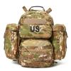 Akmax.cn MOLLE II Medium Tactical Backpack  Authentic Military Rucksack with ABS External Frame, Detachable Side Pouches & Modular Design for Heavy Loads (50L, OCP) view 1