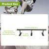 KUAFU 6ft Long Flat Bar Skate Rail, Portable Skateboard Ramp Grind Rail, view 3