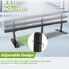 KUAFU 6ft Long Flat Bar Skate Rail, Portable Skateboard Ramp Grind Rail, view 4