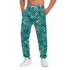 AYUNIX Men's Pockets Tapered Athletic Track Sports Running Workout Jogging Pants Outfit, Style-fishscales, X-Large view 2