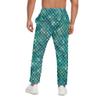 AYUNIX Men's Pockets Tapered Athletic Track Sports Running Workout Jogging Pants Outfit, Style-fishscales, X-Large view 3
