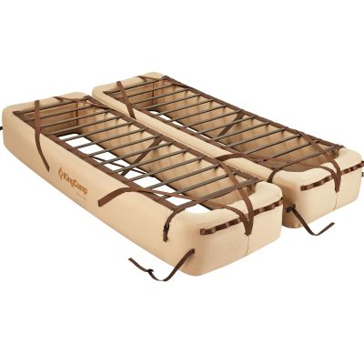 KingCamp Air Mattress Frame, Portable Inflatable Camping Cot Base Heavy Duty Bed Frame for Outdoor Travel & Home Tent (Bed Frame Only, Air Pump and Mattress Not Included) - 2 Packs