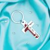 Aisity Football Keychain Gifts for Teen Boys Footballs Coach Accessories Cool Stuff for Teens Inspirational Footballs Gift for Teen Boys Coach Birthday Christmas Gift for Teens Football Stuff view 2