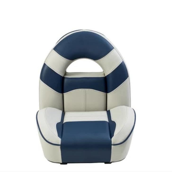 ESRADA Marine Driving Chair Aluminum Alloy Lifting Base Wave-Proof Chair Yacht Speedboat Folding Luxury Seat Fishing Boat E