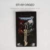 Starforged Warhammer 40000 Master Crafted & Chaos Spacemarine Chainsword 40K Keychain-Chaos view 4
