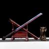 LOONGSWORD Chinese Loong Saber Sword Real(Forged High Carbon Steel red Blade,Alloy Fittings) Cut Tree view 4