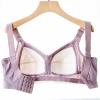 Sexy Thin lace Cup Surface Ultra Thin Lining Breathable Bra Women Floral Bralette Plus Size Full Cup (Color : Flesh, Size : 100C) view 4