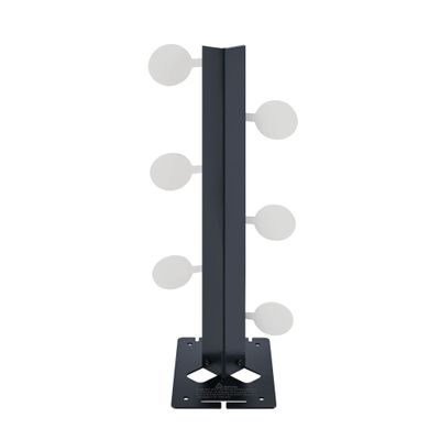 Tactical Metal Swing Shooting Stand,Airsoft Target with 6 Steel Plates Dueling Tree,Heavy Duty Alloy Rotate Swing Target for Airsoft BB Guns Practise