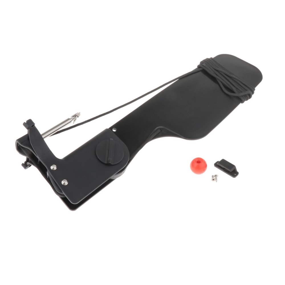 Aosekaa Kayak Rudder, Canoe Boat Rudder, Fixation Boating Supplies Foot Control Watercraft Rudder Boat Rear Tail for Angling Boat, Canoeing Parts