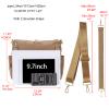 PAKFIEKS Women Nylon Crossbody Bag Hobo Tote Bag Large Capacity Anti-theft Lightweight Travel Shoulder Bag (Khaki) view 2