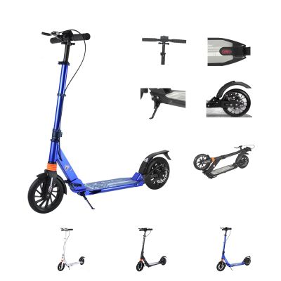GLDDFDG Scooter for Adults,Scooter for Kids,Wheels Kick Scooter,Sturdy Scooter with Adjustable Height,Foldable,Dual-Brake with Dual Shock-Absorbing,Extra-Wide Deck,220Lb Weight Capacity,Great Gift & T
