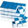 Junkin 48 Pcs Pool Chalk Cubes for Billiard Cue Sticks, 48/72/144 Pack Options, Table Accessories for Clubs, Bars & Home (Blue) view 1