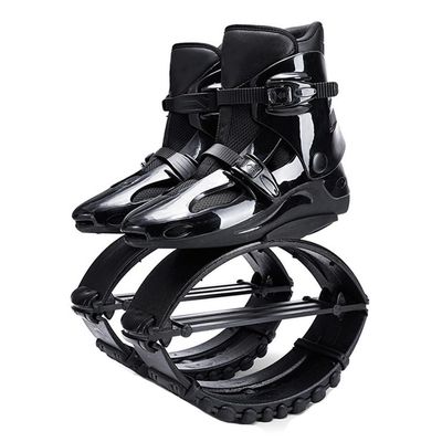 Bounce Jumping Shoes - Kangaroo Jumping Shoes for Man Women - Exercise Bouncing Moon Shoes - Women 5-9.5 /Men 6-8/35-41 EU (Color : Black-1, Size : 35-37)